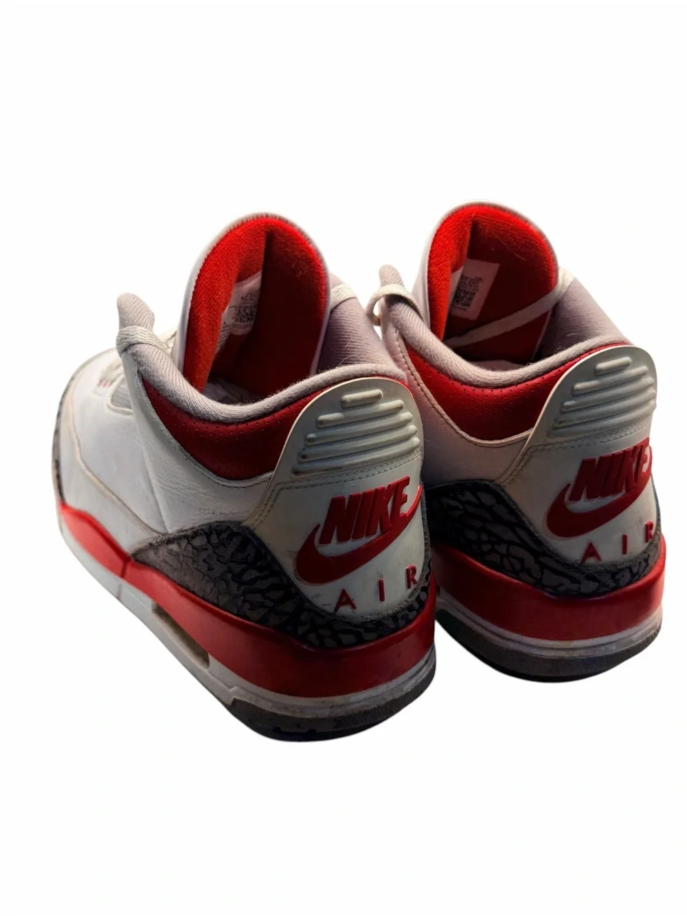 Nike Air Jordan 3 Retro Fire Red 2022 Men’s Size 12 White Cement DN3707-160